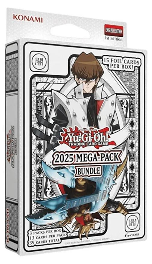 Konami Yu-Gi-Oh! 2025 Mega Pack Bundle met 3 Boosters (EN)