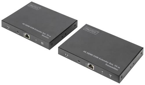 Digitus DS-55513 HDMI Adapter [1x HDMI-Buchse - 1x HDMI-Buchse] Schwarz 4K UHD