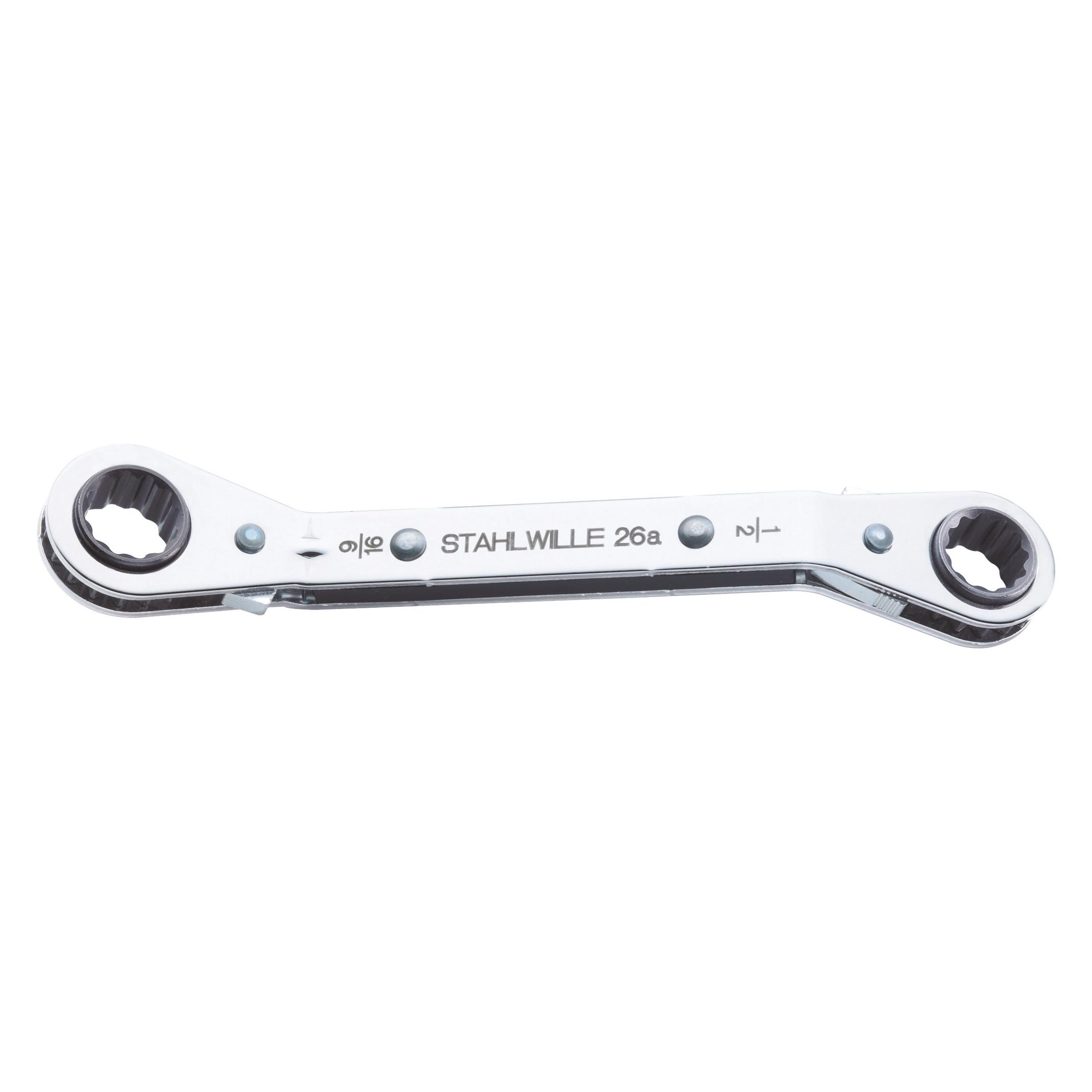 Stahlwille 26a Ratschenringschlüssel 3/8 x 7/16 (3/8", 7/16") (41552428)
