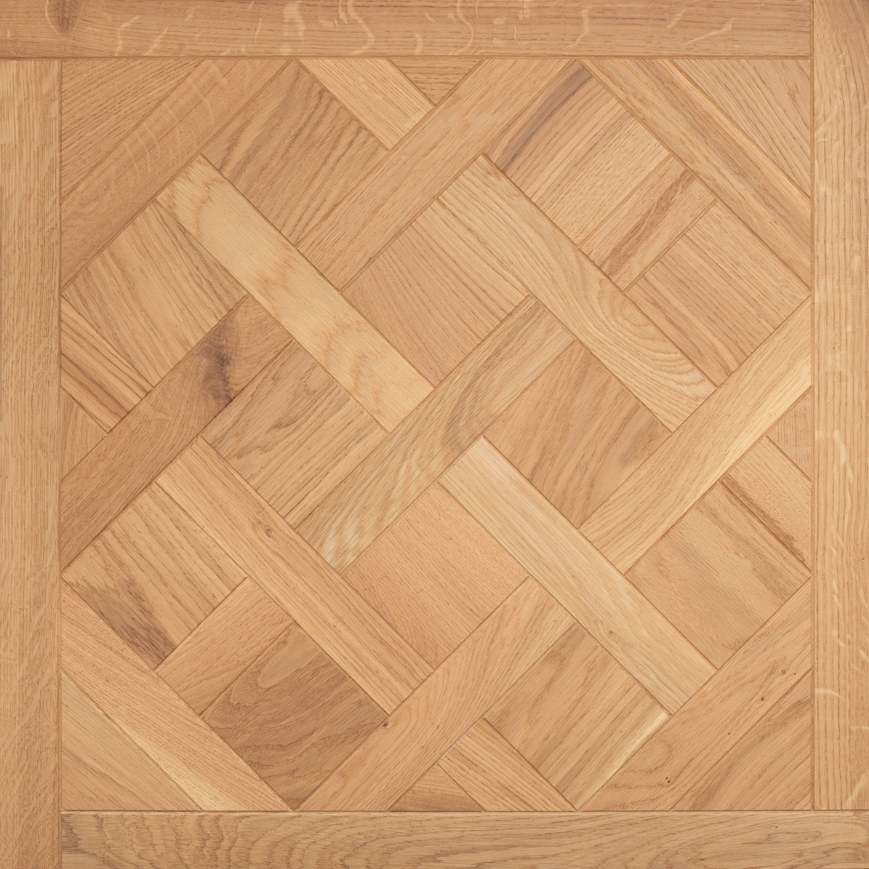 Luxury Flooring Versailles Natural Engineered Oak Brushed & Oiled Flooring - 14mm x 600mm x 600mm