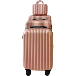 NTK-Collection Hartschalenkoffer 4er-Set Frenzi Rosegold