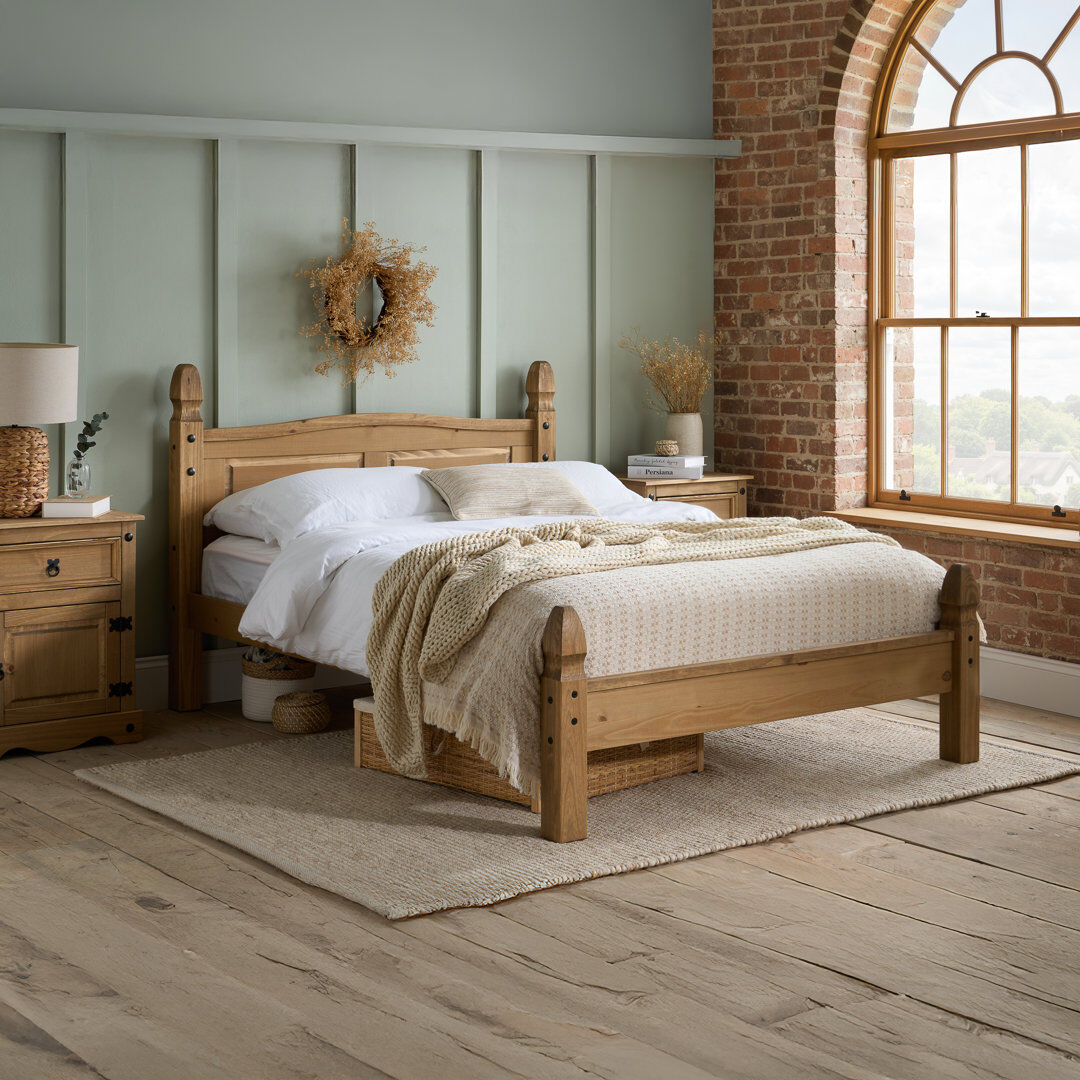 Alpen Home Arthemus Bed Frame Pine Double (4'6)