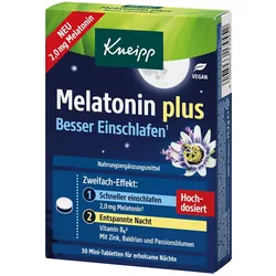 KNEIPP Melatonin plus Tabletten 30 St