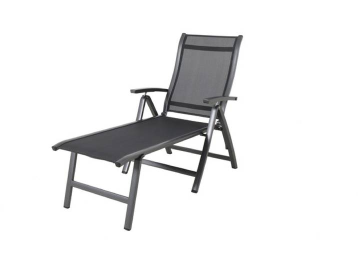 2er Set Royal Garden Royal Kensington Gartenliege Aluminium/Textilene
