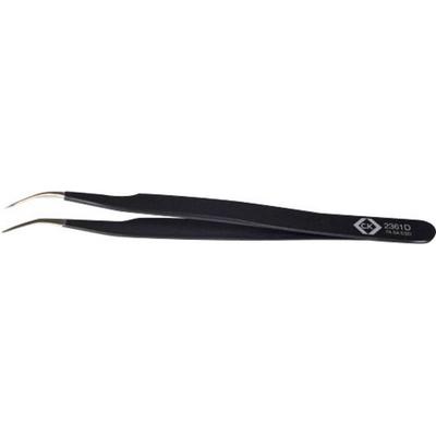C.K T2361D ESD Pinzette 7a SA-ESD Spitz, gebogen, fein 120mm