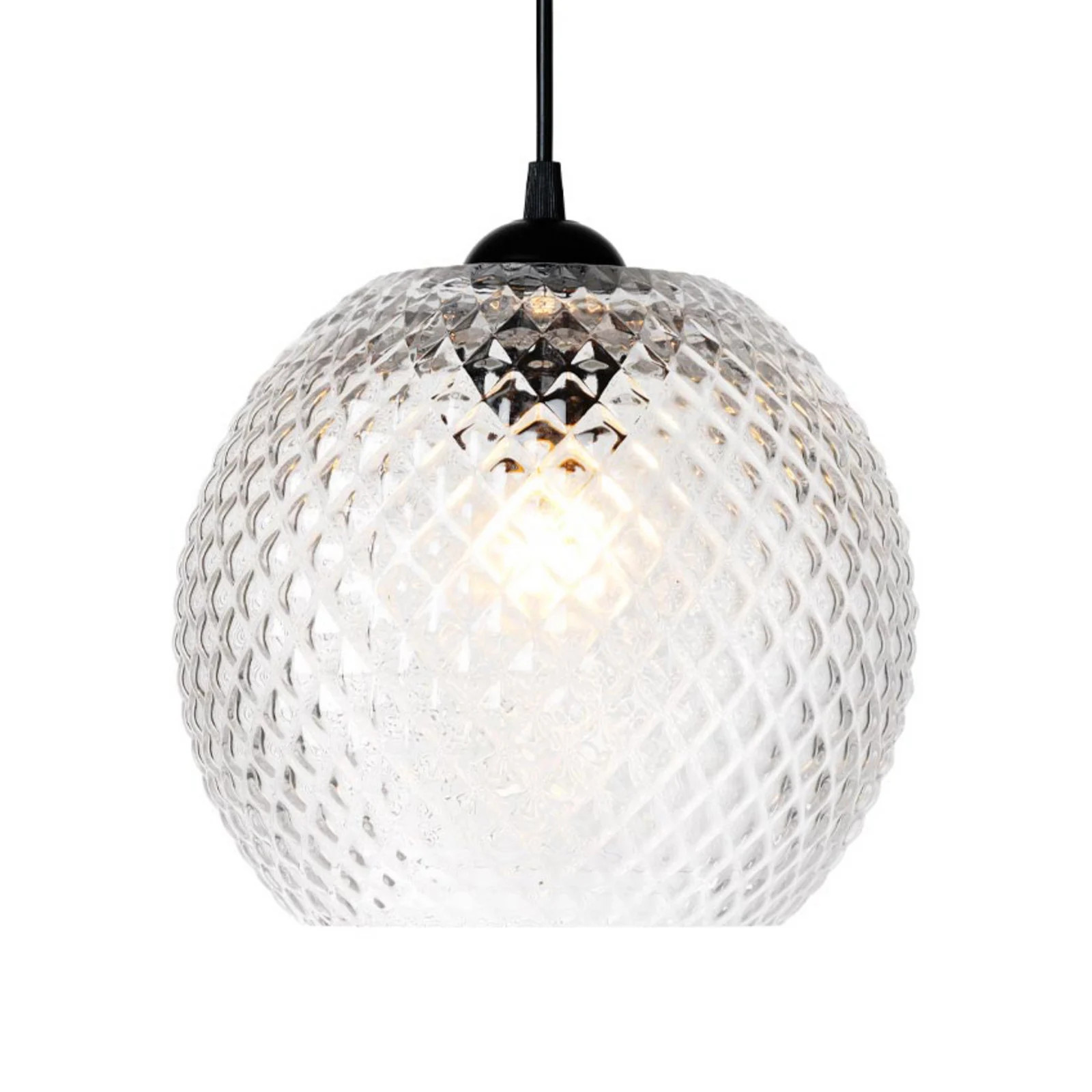 Halo Design NOBB hanglamp, helder glas, Ø 22 cm, E27