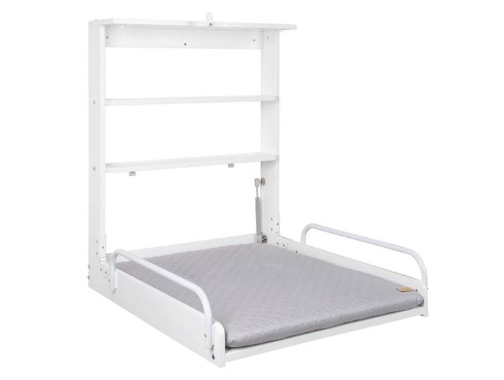 Roba Wandwickeltisch Roba Style, Weiß, Schichtholz, 66x79.5x76.5 cm, Babymöbel & Kindermöbel, Babyzimmer, Wickelkommoden & Zubehör, Wickelkommoden