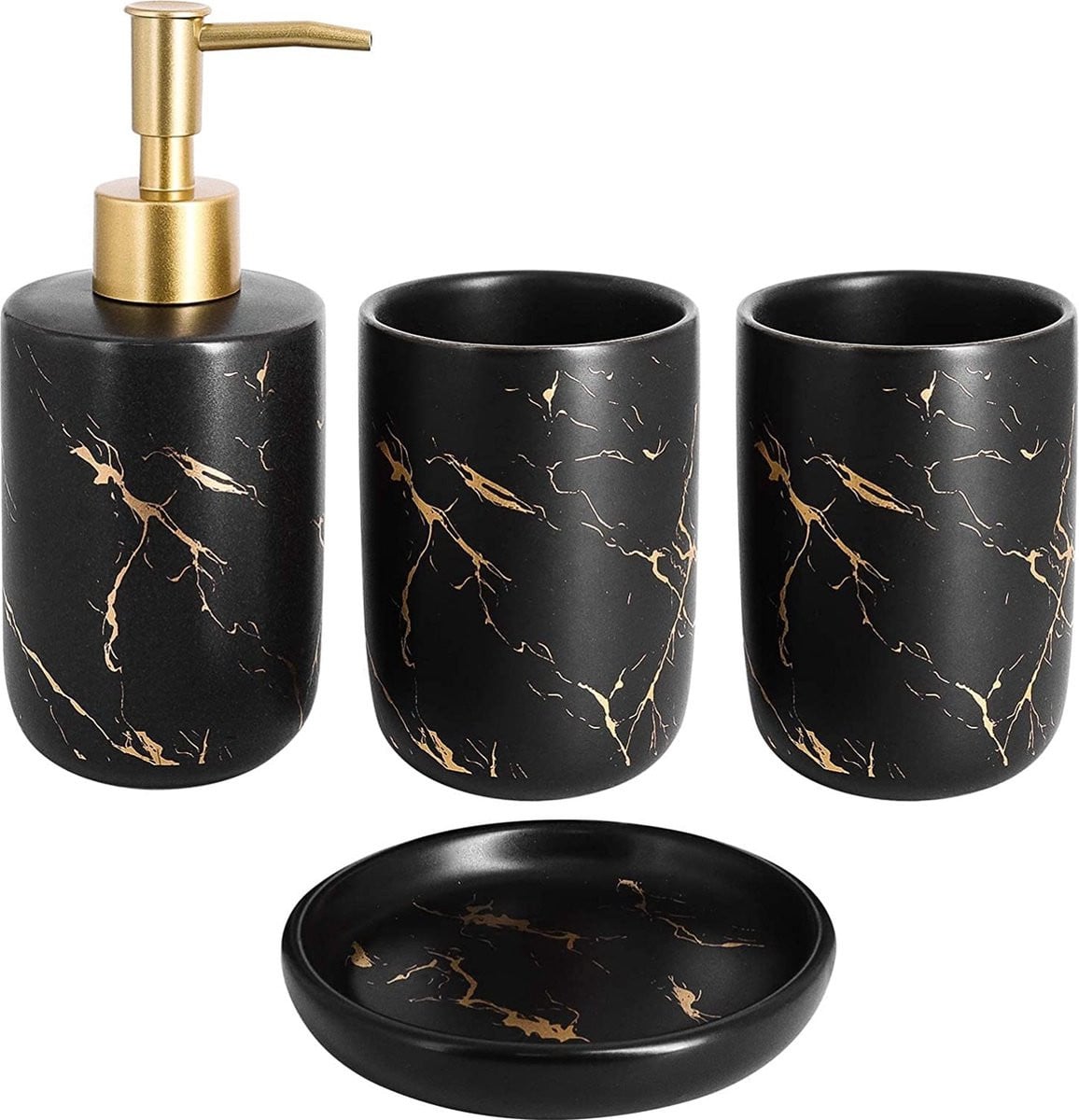 Luxe Badkamer accessoires set – Duurzaam