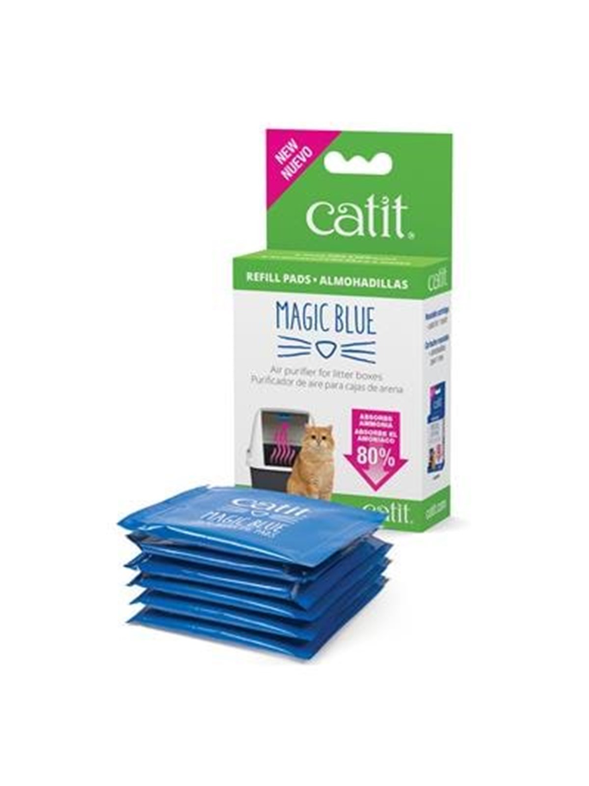 Catit Magic Blue Nachfüllpackung 6 Pads