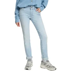 Cross Anya Jeans Slim Fit mit hohem Bund in Bleached-Optik-W28 / L28