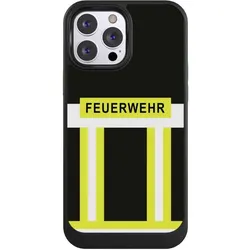 Nivocase Hülle für Apple iPhone 13 Pro Max Handyhülle NIVOcore Case Schwarz Beruf Feuerwehr Feuerwehrmann (Apple iPhone 13 Pro Max), Smartphone Hülle, Schwarz