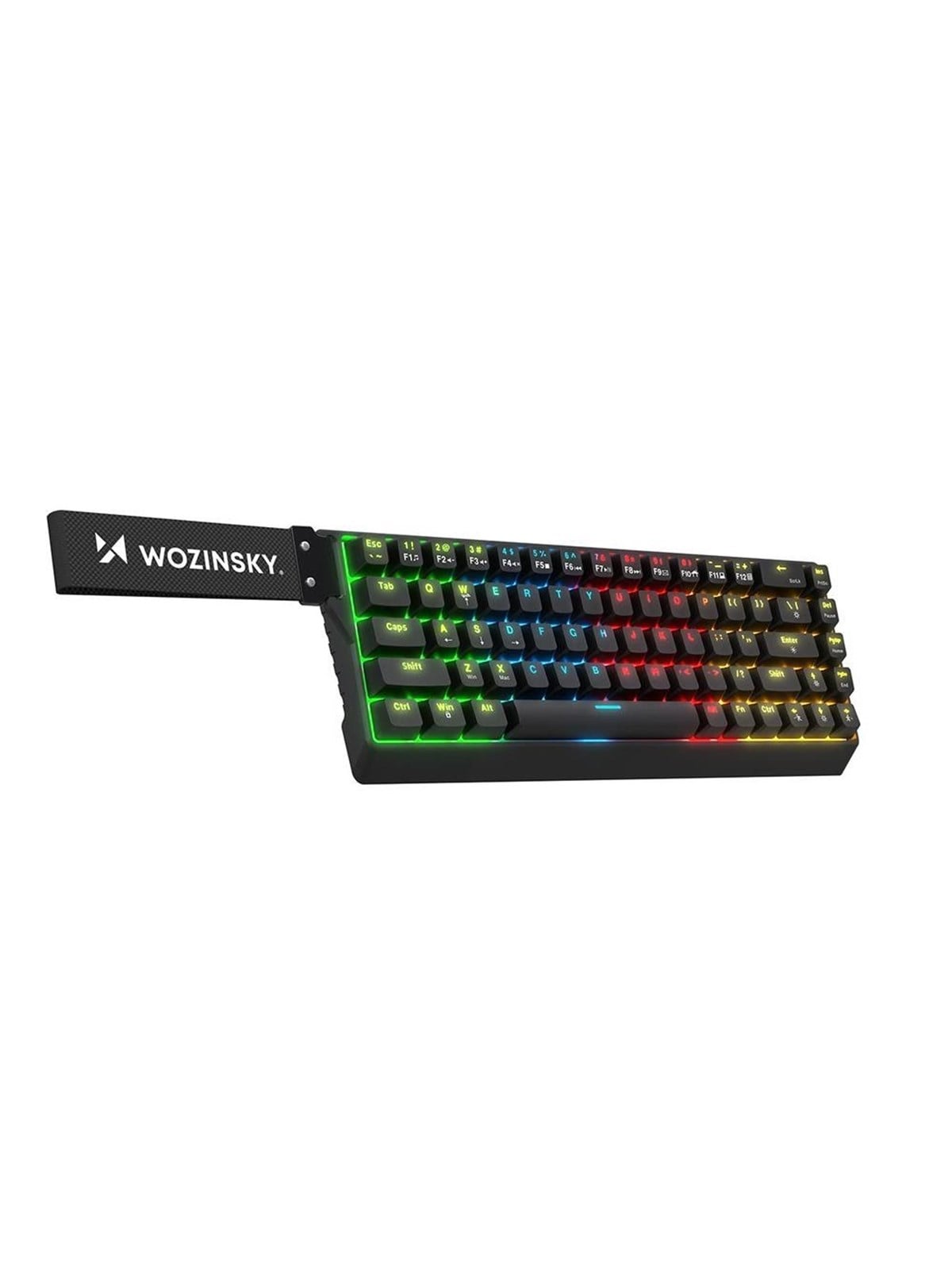 Wozinsky WKGP-1165 Mechanical RGB Backlit Gaming Keyboard - Black (US International ISO) - US International - Schwarz