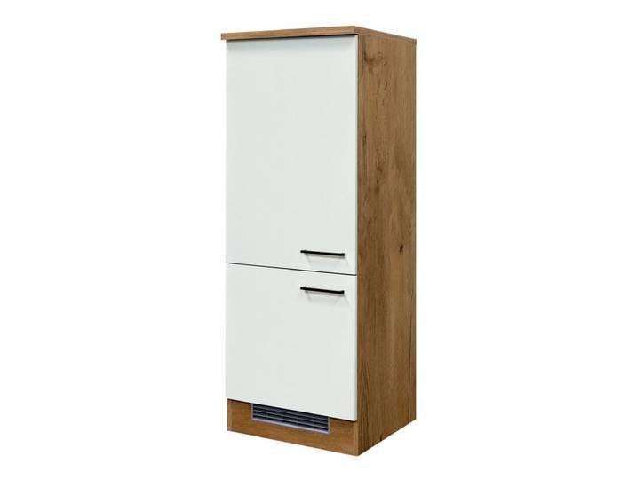 Geräteumbauschrank Avila Magnolia/Lancelot Oak ca. 60x161x60cm