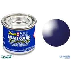 Revell Farbe Modellbau Email Color Nachtblau glänzend 14ml RAL 5022 32154