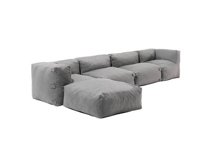 Oviala Ecksofa, modular, 5-Sitzer, Grau
