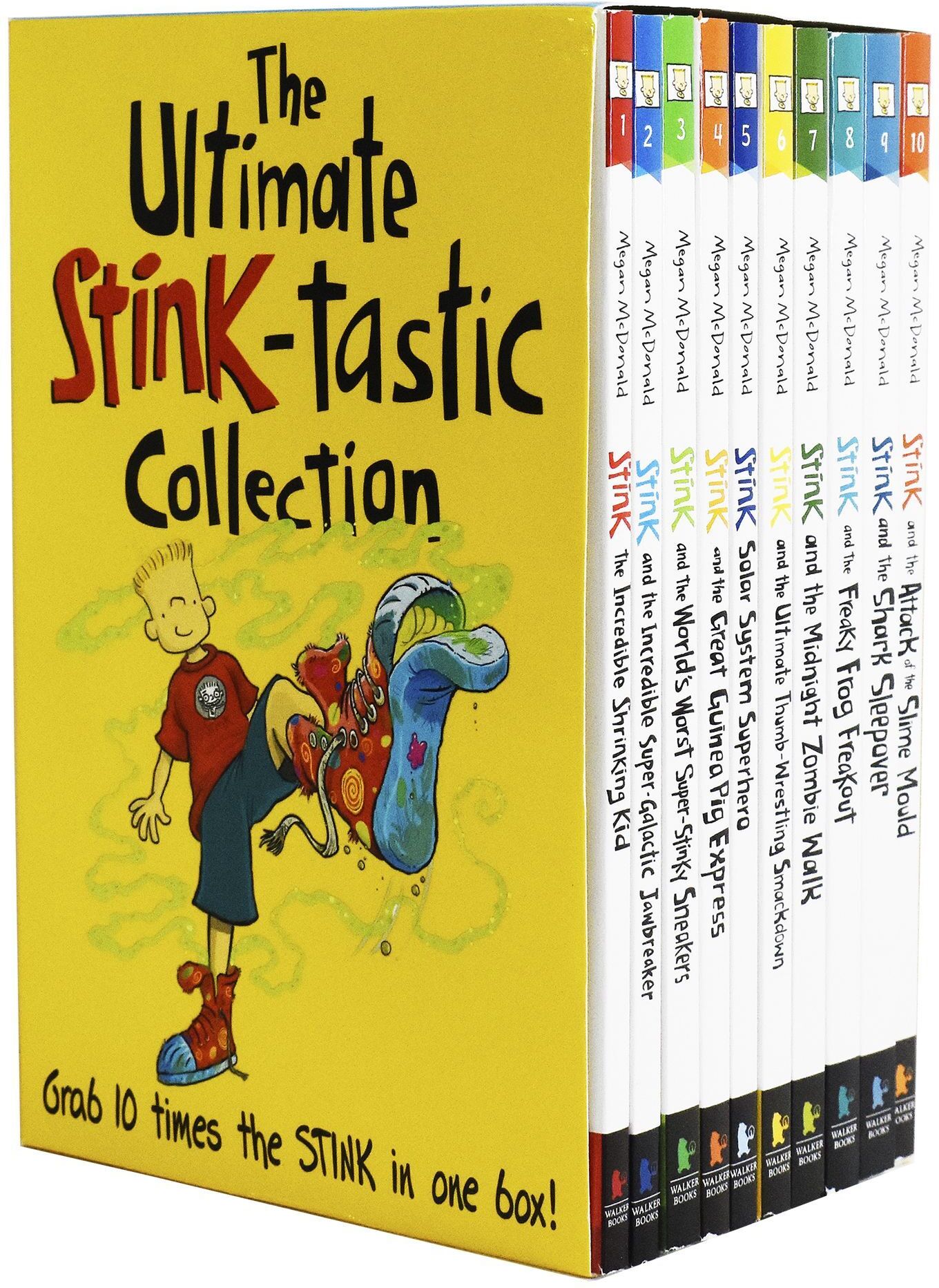 The Ultimate Stink-tastic Collection 10 Books Box Set By Megan McDonald - Age 6-9 - Paperback Walker Books Ltd
