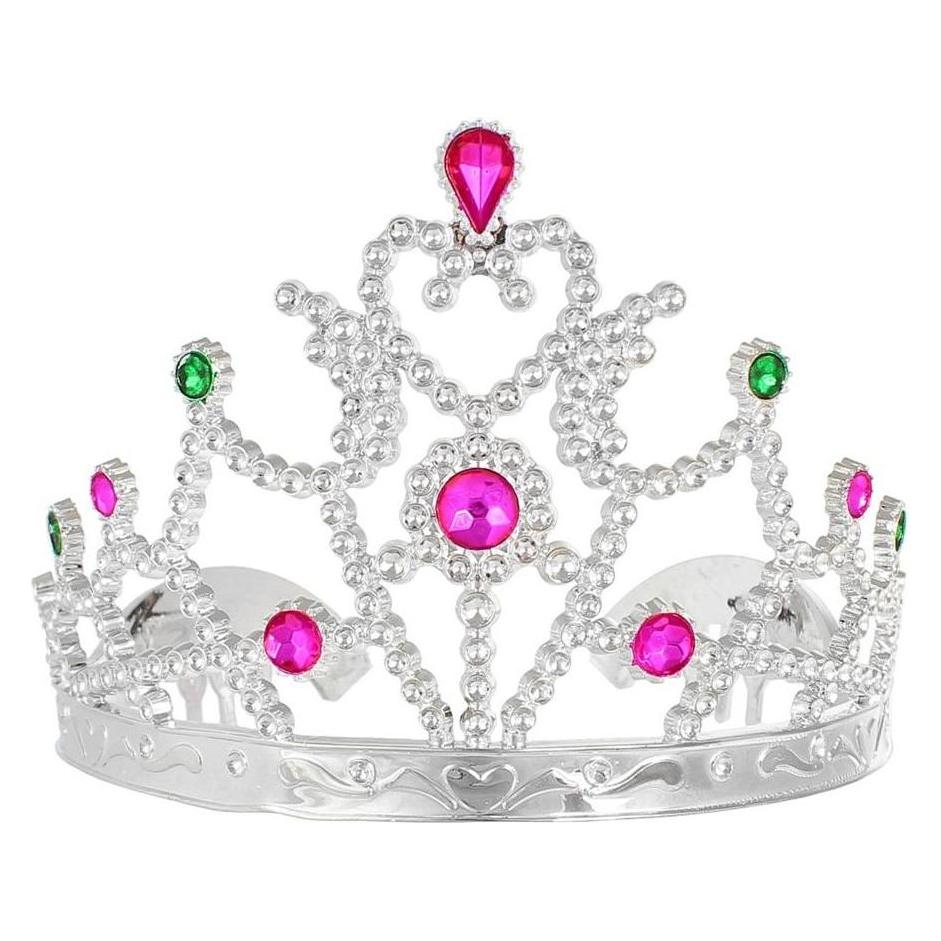 GoDan Prinzessinnen-Diadem mit bunten Steinen (47592184)