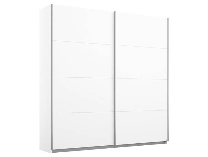 Rauch Möbel Schwebetürenschrank Rauch Belluno, Weiß, 4 Fächer, 181x230x62 cm, Blauer Engel, BQ - Bündnis für Qualität, Made in Germany, Schlafzimmer, Kleiderschränke, Schwebetürenschränke
