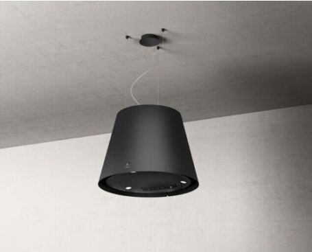 ELICA EASY UX BL MAT/F/50 - PRF0120352A - PARAPETTO LAMPADA - SOFT TOUCH NERO