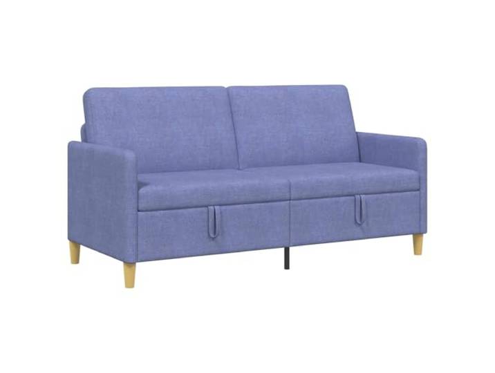Coespram 3-Sitzer Sofa mit Stauraum Jeansblau 172 x 78 x 87 cm Polyester Praktisches Polstermöbel für kleine Wohnzimmer. Klappbare Sitzfläche verbirgt nützlichen Platz für Decken und Kissen.