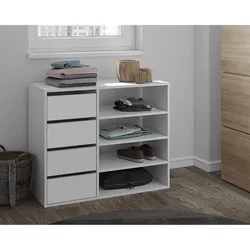 TemaHome »Tom« Schuhschrank Weiß