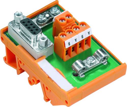 Weidmüller Übergabeelement PROFIBUS-DP T-Stück RS PB-DP T SUB-D Inhalt: 1St.