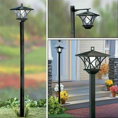 Outdoor Solar Garden Lights Solar Lamp Post Light For Garden, Decorative Outdoor Floor Lamp For Backyard, Porch, Front And Back Door Lighting Solar Lamp Post Light For Garden, Decorative Outdoor Floor Lamp For Backyard, Porch, Front And Back Door Lighting