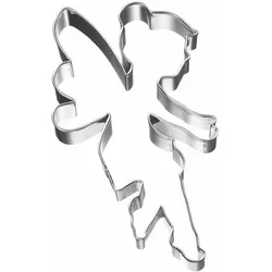 BIRKMANN Ausstechform Fee Fliegend, Ausstecher, Plätzchenform, Keks, Plätzchen, Edelstahl, 11 cm, 197329