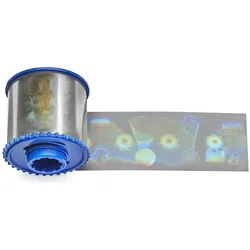 Zebra, Laminierfolie, Stock Holo Safe Globe 1mil (725 Stk.)