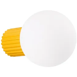 Sollux SL.2391 Wandleuchte HALO gelb IP44