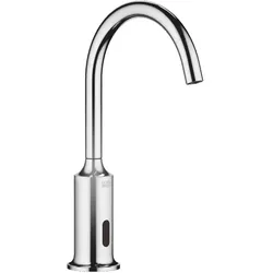 Dornbracht VAIA Waschtischarmatur Chrom, elektronische Öffnungs- und Schließfunktion, Ausladung 167 mm, Armaturenhöhe 306 mm, Bohrungsdurchmesser 35 mm