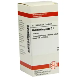 Galphimia Glauca D 6 Tabletten 80 St