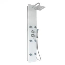 Home Deluxe Duschpaneel DIVE - white