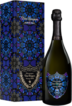 Champagne Dom Pérignon Champagner Dom Pérignon - Vintage 2018 - Damien Hirst Limited Edition - Mit Etui - 0.75L