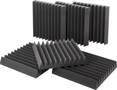 Auralex Acoustics "4" Studiofoam Wedges CH" Anthrazit