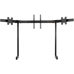 Next Level Racing Monitorhalterung Elite Freestanding Triple Monitor Stand Black Edition schwarz