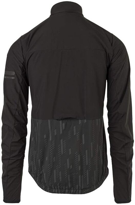 AGU Giacca ciclismo antivento antipioggia  STORM BREAKER hi-vis nera