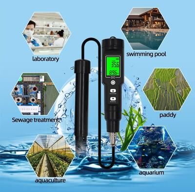 Uplifted Goods Digital Dissolved Oxygen Meter For Water Quality Testing Digital Dissolved Oxygen Meter For Water Quality Testing