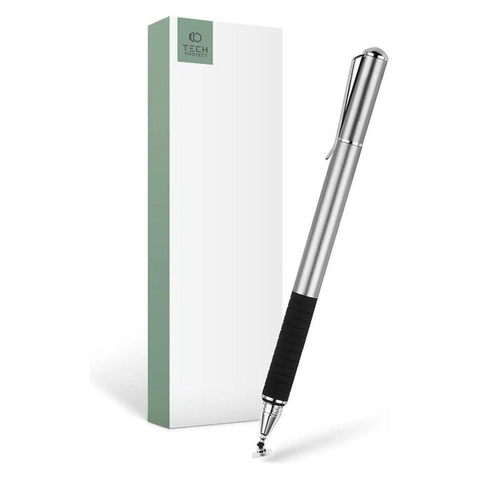 Tech-Protect Digitalstift, silber (5906735415636)