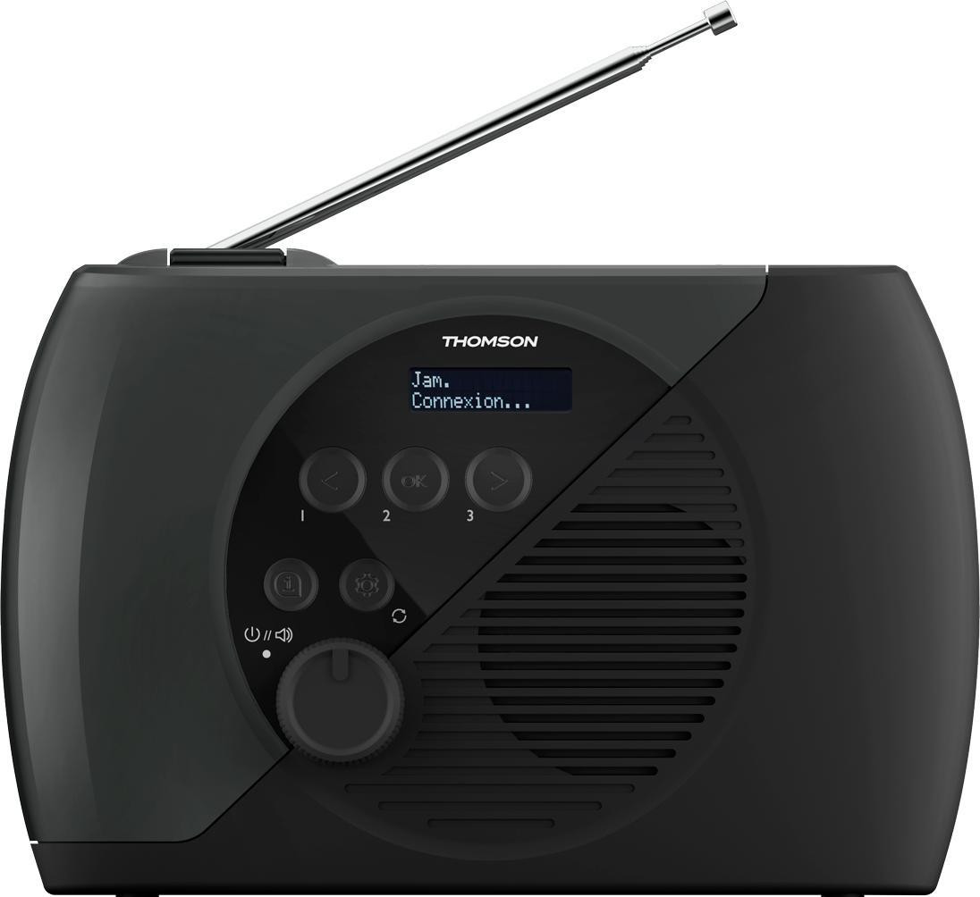 Thomson DAB FM Radio - Grijs en Zwart