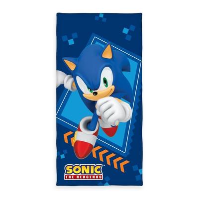 Klaus Hering 6168601516 - Sonic Badetuch, Sonic , 75x150cm