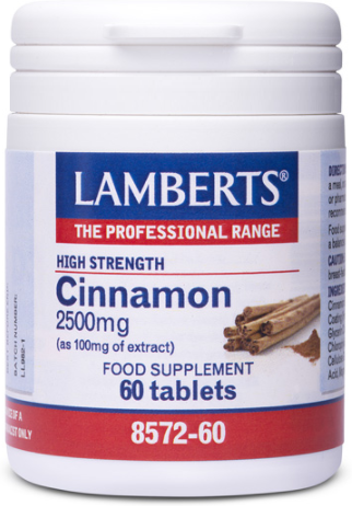 Lamberts Cinnamon 2500 mg high concentration 60 tablets