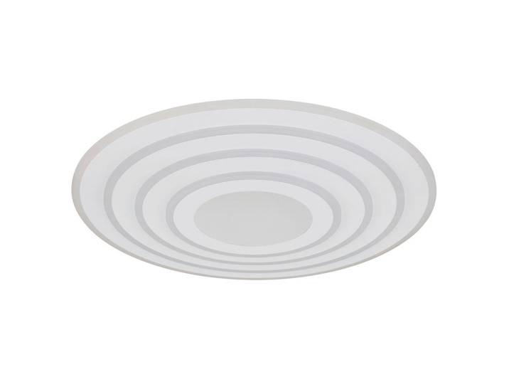 Led-Deckenleuchte Jocelyn, Opal, Weiß, Chromfarben, Metall, Kunststoff, 6.7 cm, 3 Helligkeitsstufen, Farben fixierbar, Smartphone-Steuerung, Lampen & Leuchten, Innenbeleuchtung, Smart-Home-Lampen, Smart Home Deckenleuchten
