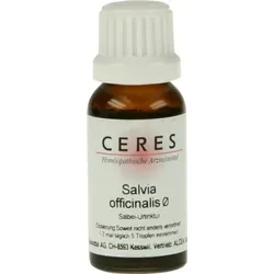 CERES Salvia officinalis Urtinktur 20 ml Tropfen