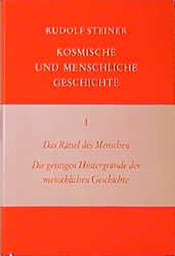 Rudolf Steiner - Kosmische und menschliche Geschichte, 7 Bde., Bd.1, Das Rätsel des Menschen, Die geistigen Hintergründe der menschlichen Geschichte (Rudolf Steiner Gesamtausgabe) - Preis vom 12.10.2026 11:37:12 h