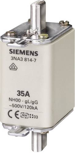 Siemens 3NA38207 NH-Sicherung Sicherungsgröße = 00 50 A 500 V/AC, 250 V/AC 3 St.