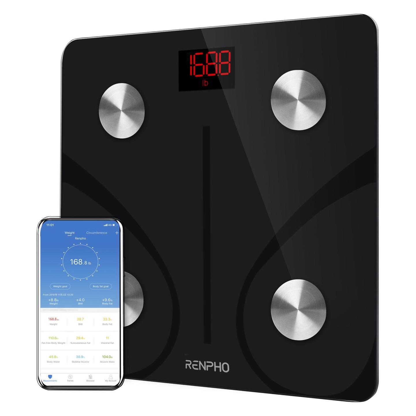 Renpho Elis 1+ Smart (200 kg) (PUS-ES-30M-BK)