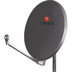 Triax Hit FESAT 85 sg (Parabolantenne, 39.20 dB, UKW / MW / LW), SAT Spiegel + SAT Antennen, Schwarz
