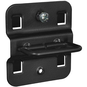 ADB Werkzeughalter 73146, schwarz, für Lochwand, Zangenhalter, aus Metall, 35 mm