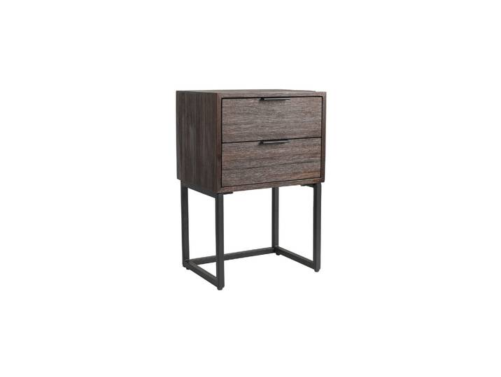Table d'e chevet en teck brun Webster